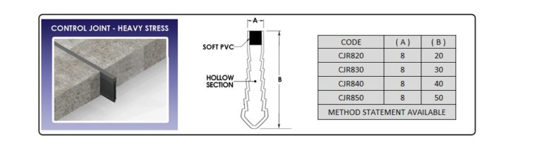 CONTROL JOINT – S.A.Y Brothers Building System Pte Ltd