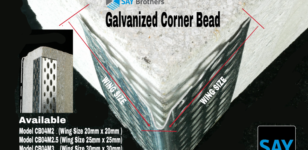 Galvanized Corner Bead Skim Coat